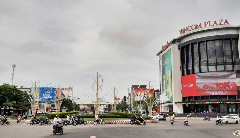 Một góc đô thị Ninh Kiều.